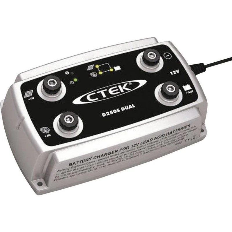 CTEK D250S Dual Smart Battery Charger