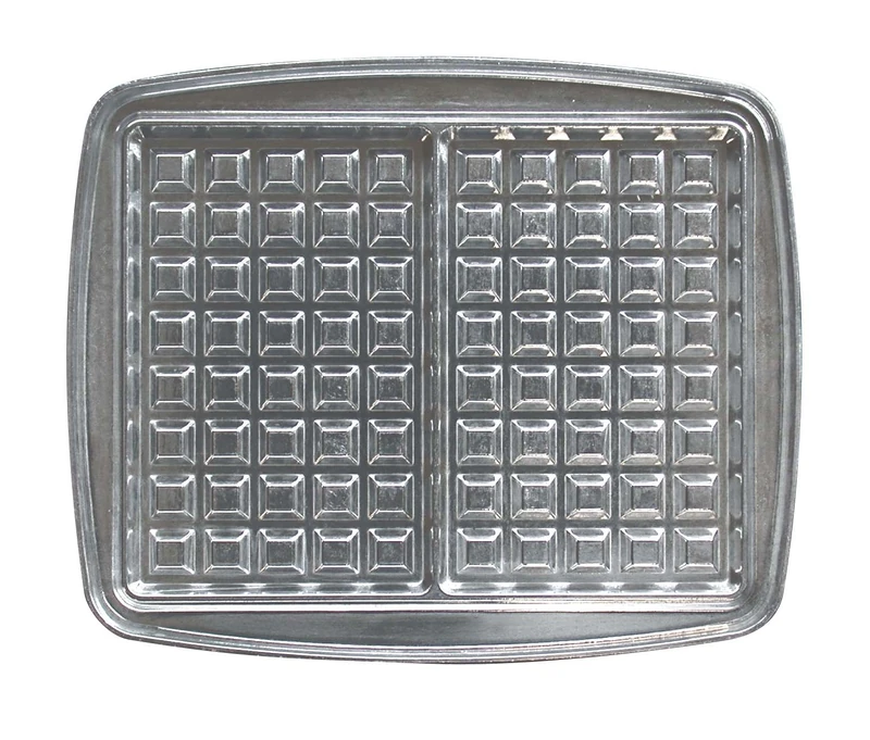 Lagrange 030121 Set of Plates for Waffles for Super 2 Waffle Maker