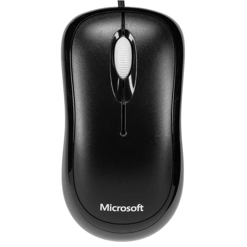 Microsoft Basic Optical Mouse - Black (Business Packaging)