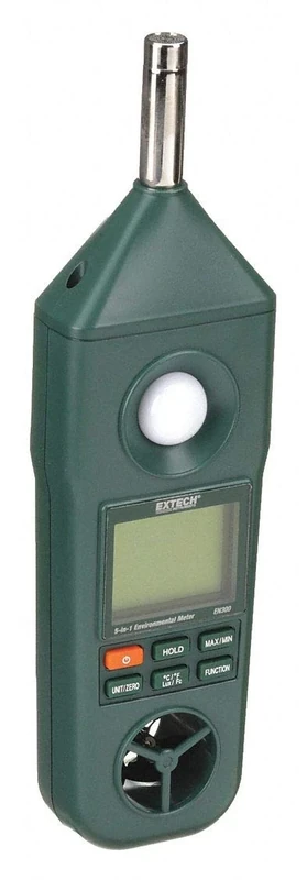 Extech EN300 Hygro Thermo Anemometer Light/Sound Meter