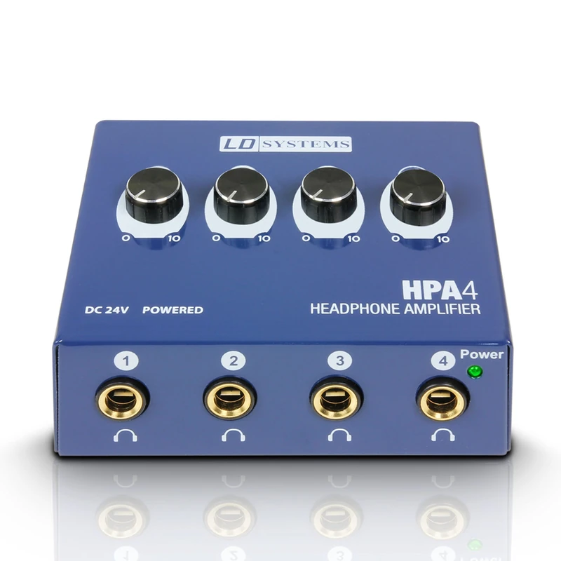 LD Systems HPA 4 4 Channels Headphone Amplifier