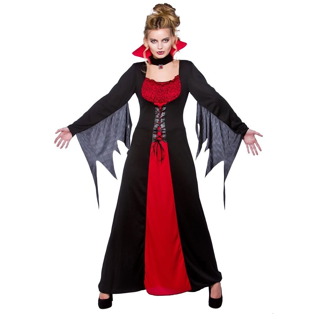 Womens Classic Vampire Costume - Medium (UK 14-16)