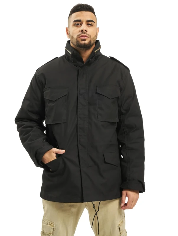 Brandit Men's M-65 Classic Field Jacket Black XXL