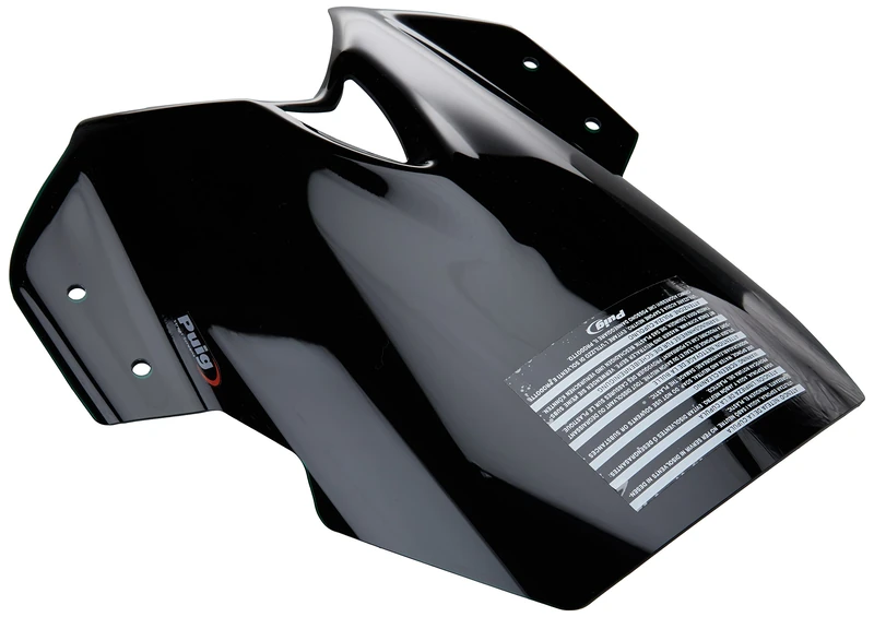 Puig 4947N Windshield for Aprila Dorsoduro 750 2008-2014/ Dorsoduro 1200 2011-2014, Black, Medium