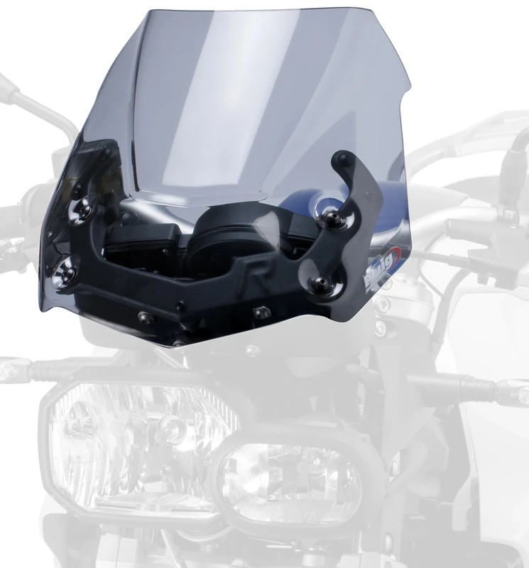 Puig 5051H Windshield for BMW F800 R 2009-2014, Smoke, Medium