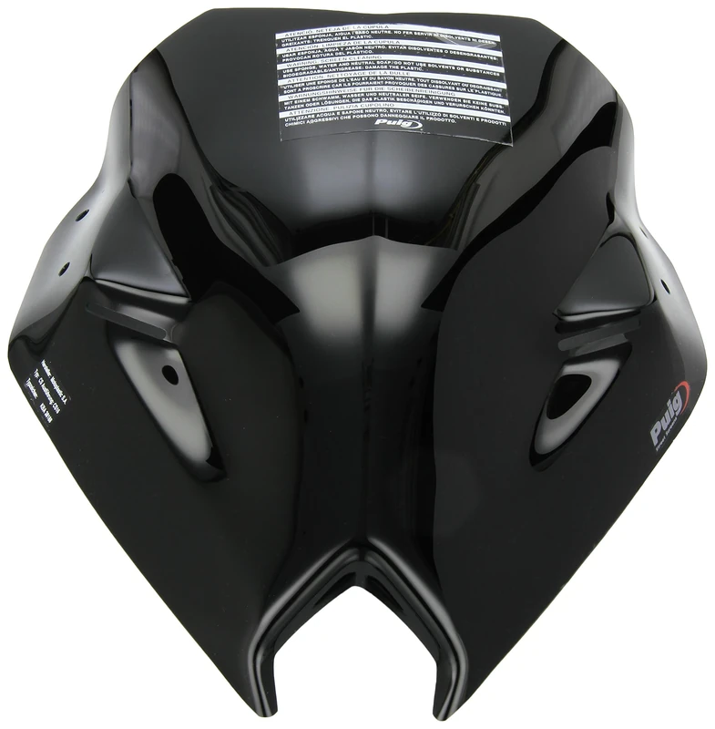 Puig 5026N Windshield for Yamaha XJ6/ABS 2009-2014, Black, Medium