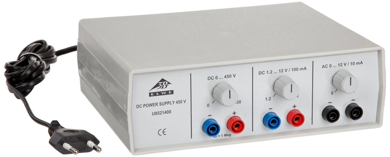 3B Scientific U8521400-230 DC Power Supply, 450V, 230V, 50 Hz/60 Hz