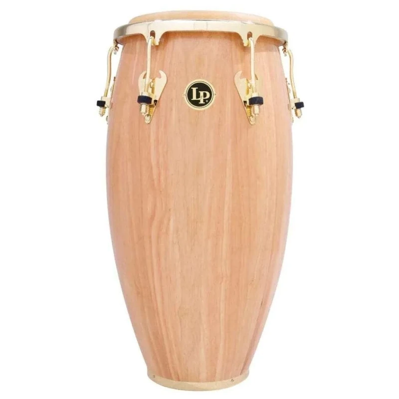 Latin Percussion Conga Matador 12 1/2 Inch Tumba M754S-AW, Natural, Gold Hardware