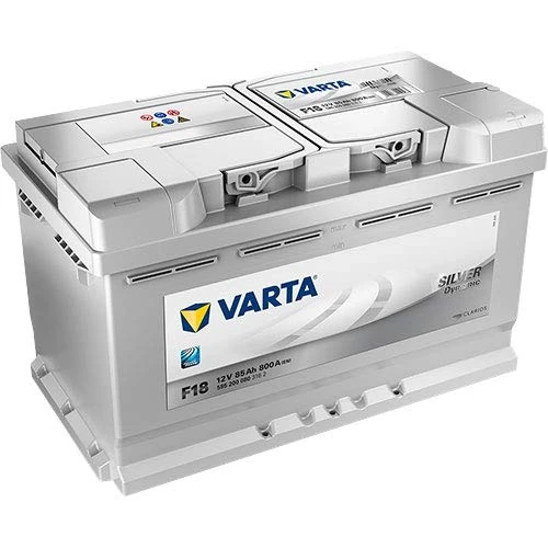 Varta F18 Silver Dynamic Car Battery / 85 Ah Battery