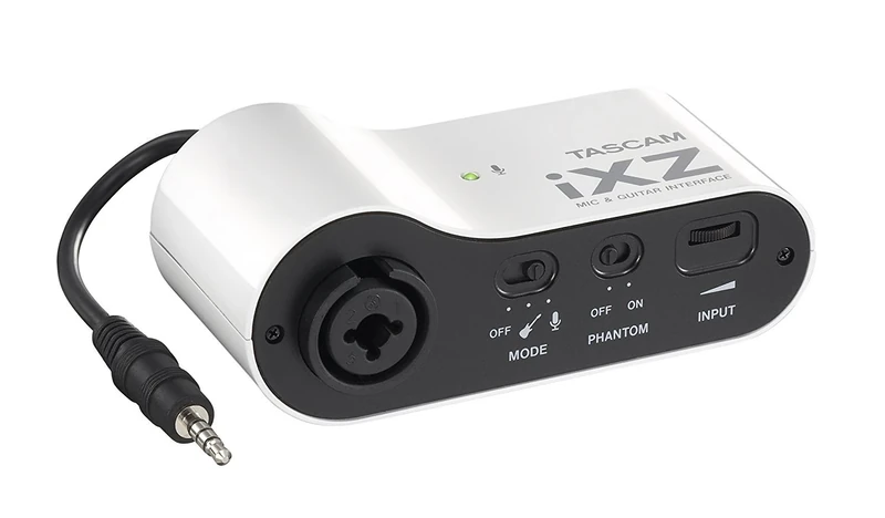 Tascam iXZ – Mic/Guitar Interface for iPad/iPhone/iPod