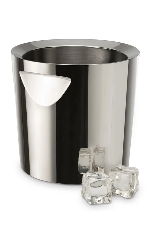Braisogona Bella Stainless Steel Double Wall Champagne Bucket, 4 L, Silver, 4L