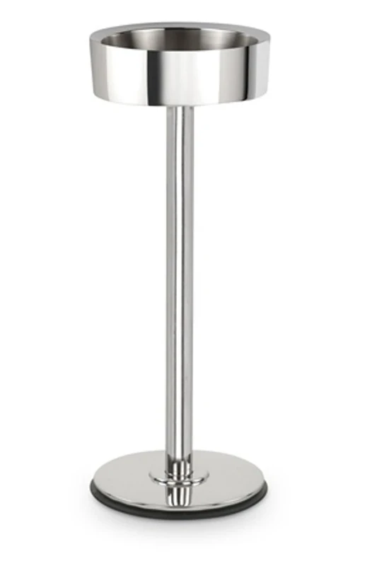 Braisogona Bella Stainless Steel Wine Cooler Stand, Silver, 30 x 30 x 30 cm