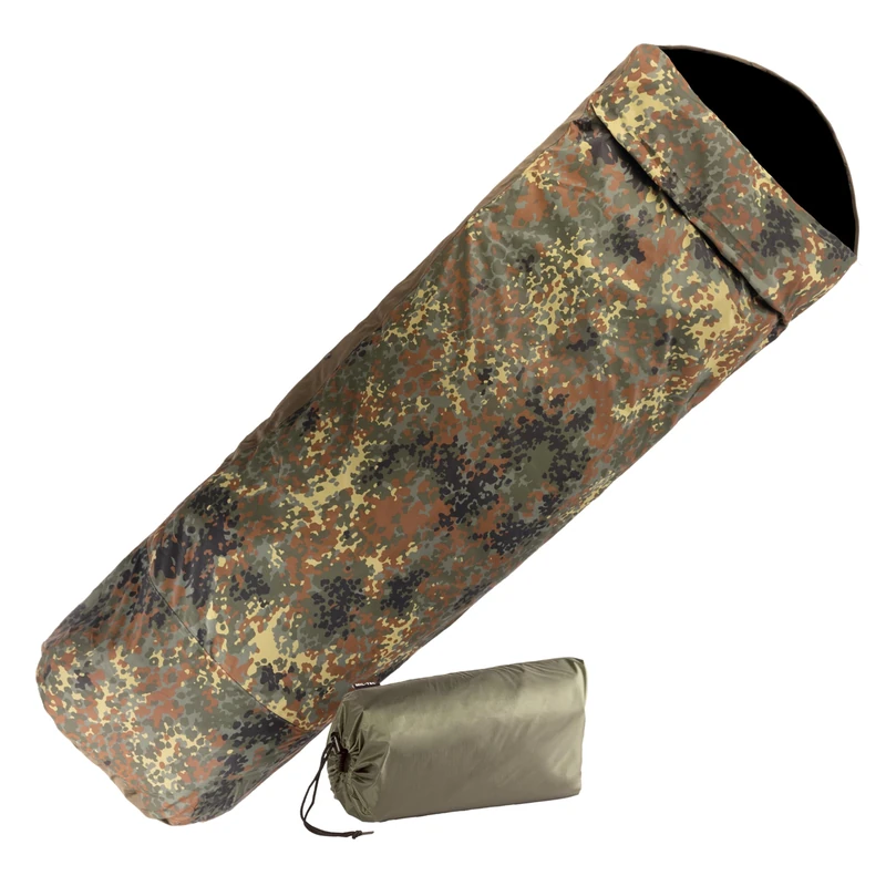 Mil-Tec Modular 3 Layer Sleeping Bag Cover Flecktarn Camo