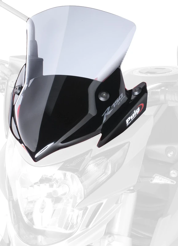 Puig 5645H Windshield for Suzuki GSR750/ABS 2011-2014, Smoke, Medium