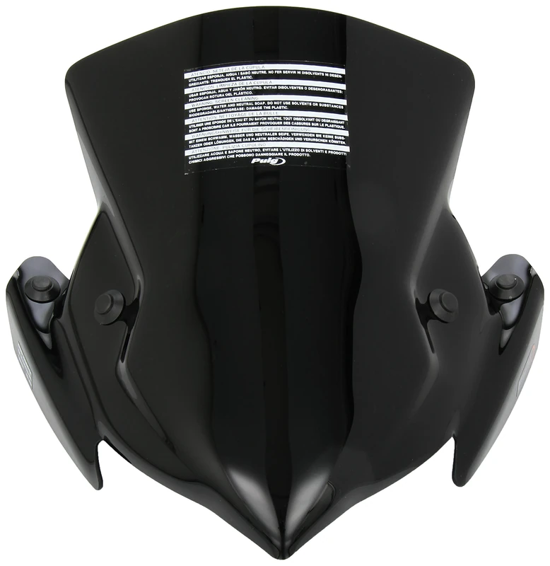 Puig 5646N Windshield for Suzuki GSR750/ABS 2011-2014, Black, Medium