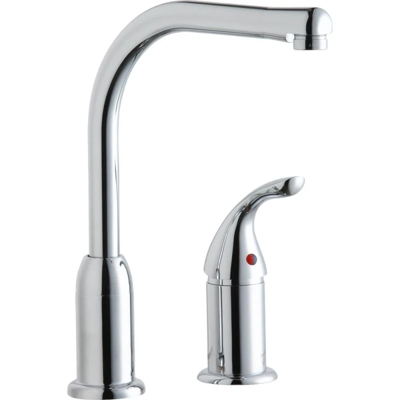 Elkay LK3000CR Remote Handle Kitchen Faucet CR, Chrome, 2.56 x 10.43 x 16.54 inches