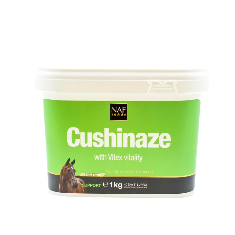 NAF Cushinaze 1kg – Nutritional Support for Horses with Pituitary Health Concerns – With Herbal Extracts, Prebiotics & Antioxidants – Supports Hormonal Balance & Wellbeing - Image 1