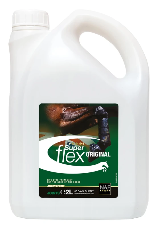 NAF Five Star Superflex Liquid 2L – Advanced Joint Support for Horses – With Glucosamine, MSM, Chondroitin & Hyaluronic Acid – Promotes Flexibility, Mobility & Cartilage Health