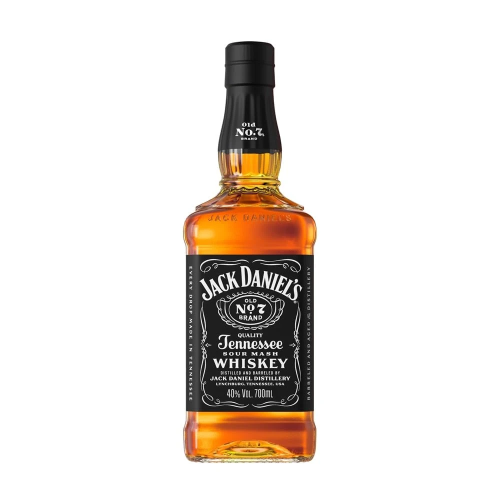 Jack Daniel’s Tennessee Whiskey, 70 cl | Authentic American Spirit |Smooth & Balanced | 40% ABV