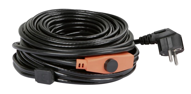 Kerbl Frost Protection Heating Cable 14 m with Thermostat