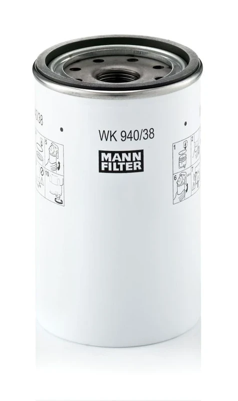 MANN-FILTER WK 940/38 x Fuel Filter - for Trucks + Buses