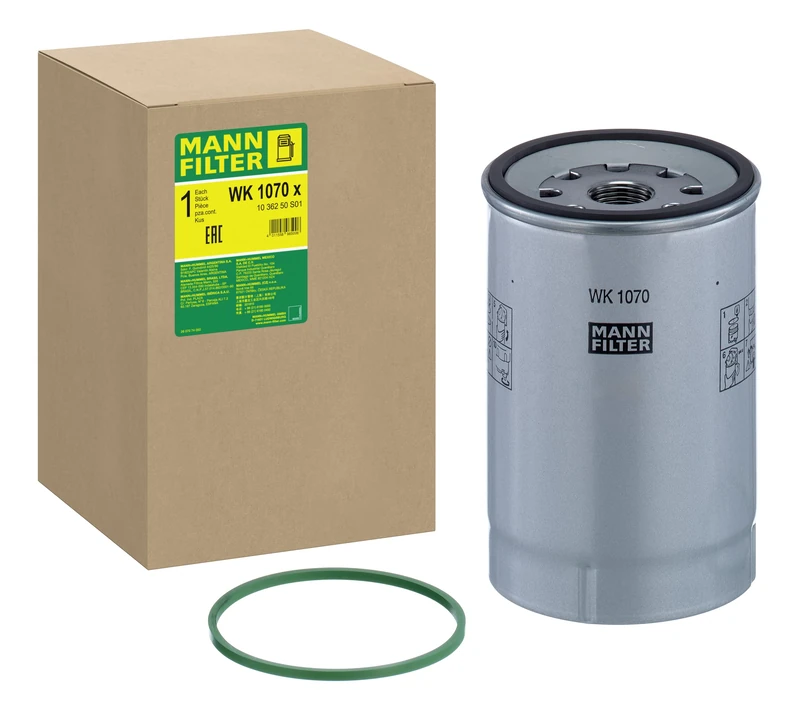 MANN-FILTER WK 1070 x Fuel Filter - for Trucks + Buses