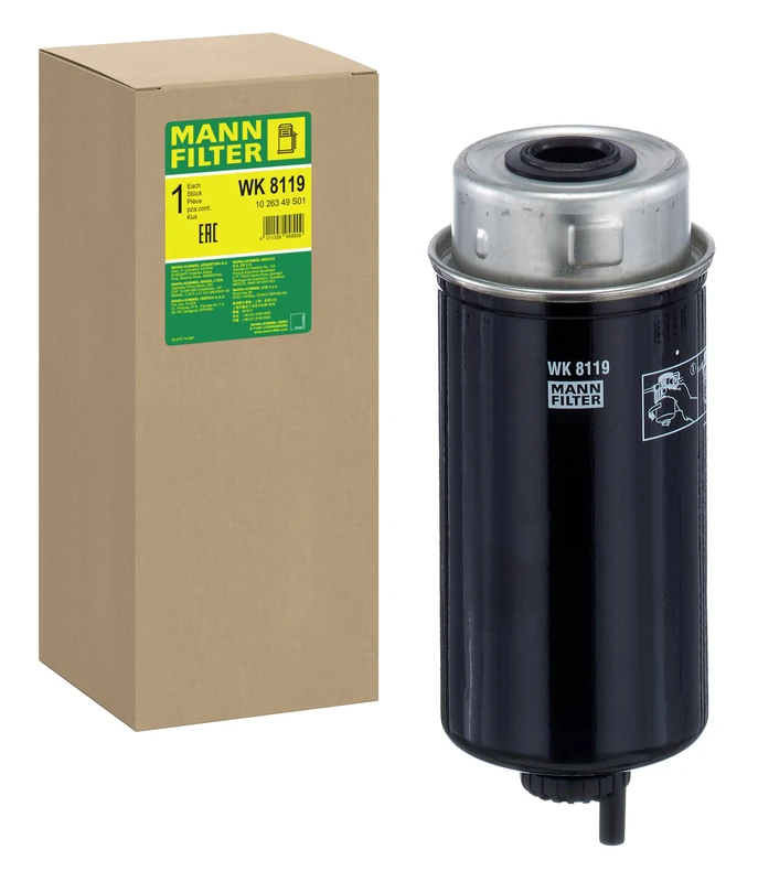 MANN-FILTER WK 8119 Fuel Filter - for Off-Highway Applications