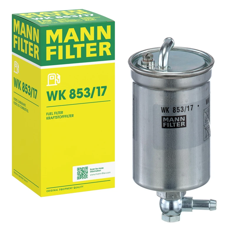 MANN-FILTER WK 853/17 Fuel Filter - for Cars + Transporters