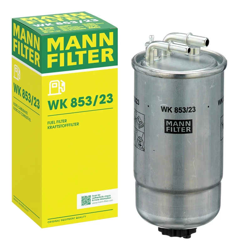 MANN-FILTER WK 853/23 Fuel Filter - for Cars + Transporters