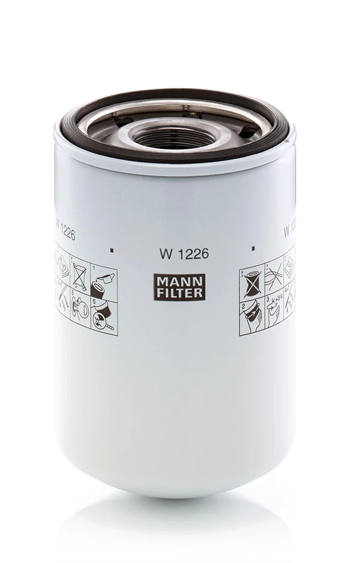 MANN-FILTER W 1226 Oil Filter Hydraulics filter - for Off-Highway Applications