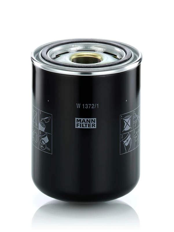 MANN-FILTER W 1372/1 Oil Filter Hydraulics filter - for Off-Highway Applications