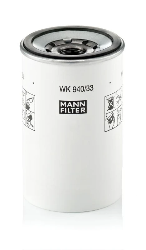 MANN-FILTER WK 940/33 x Fuel Filter - for Trucks + Buses