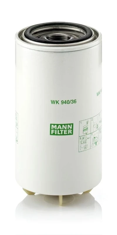 MANN-FILTER WK 940/36 x Fuel Filter - for Trucks + Buses