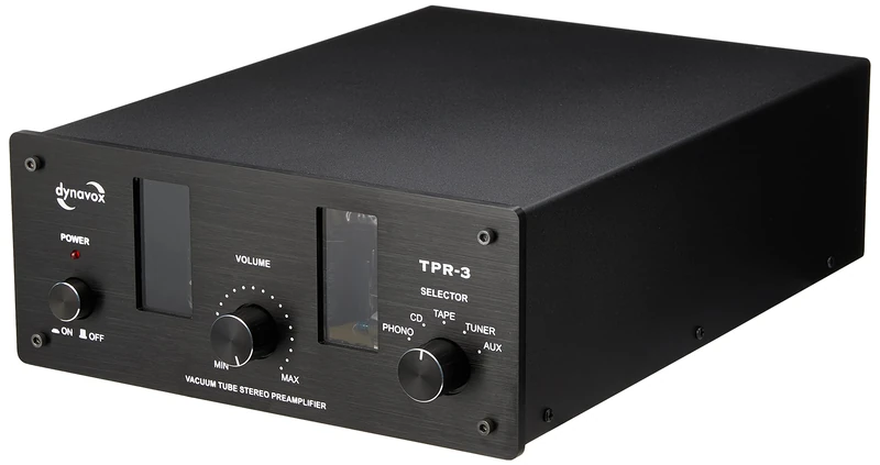 Dynavox TPR-3 Tube Preamplifier Black - Image 1