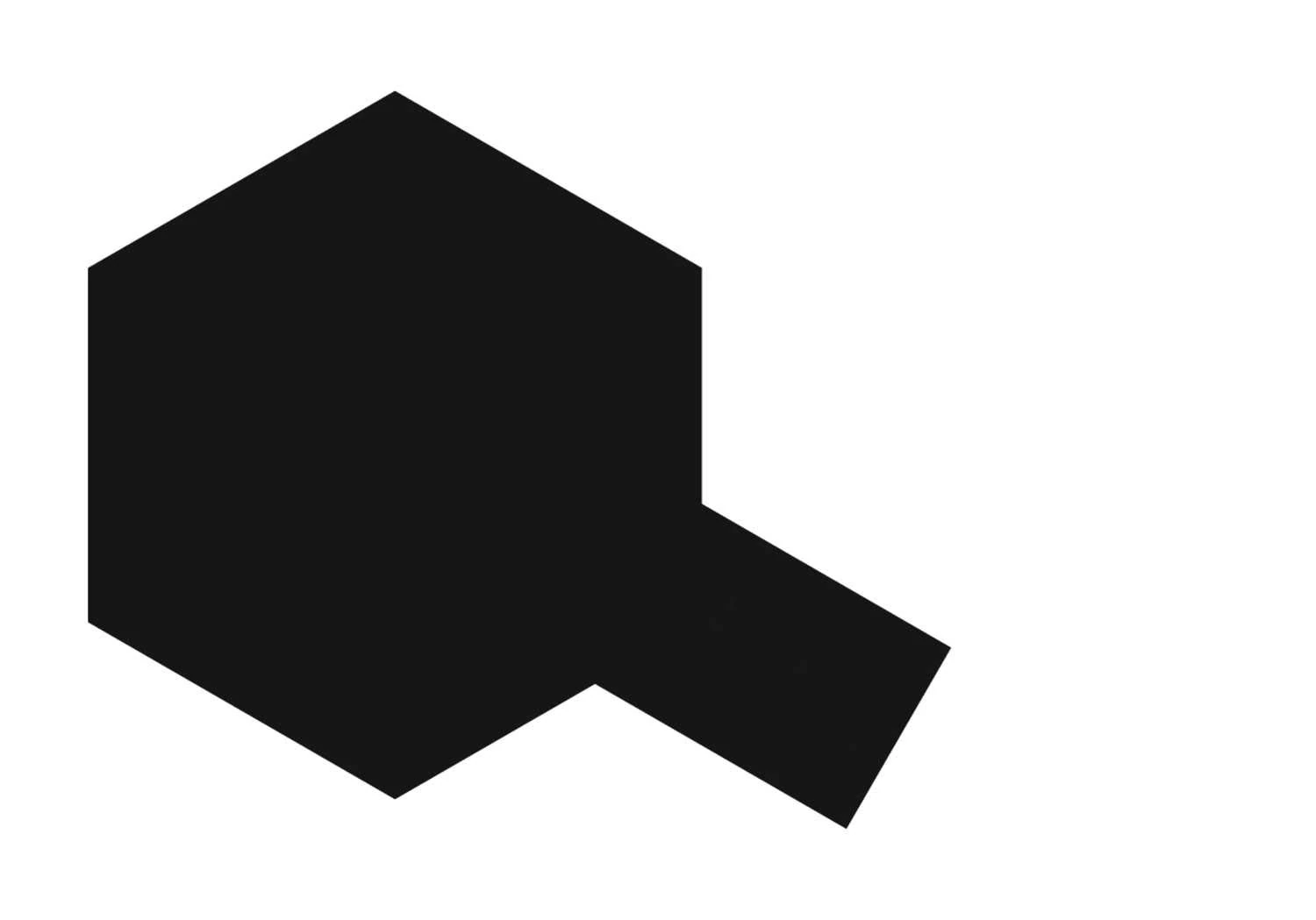 Tamiya 81785 Acrylic Mini XF-85 Rubber Matt Black