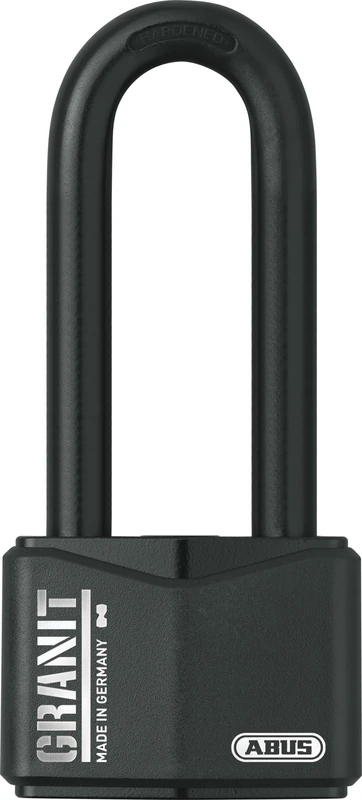 ABUS Granit Padlock 37RK/70HB100 with high Shackle – for Outdoor use – Made of Hardened Special Steel – with Replaceable Cylinder – Security Level 10