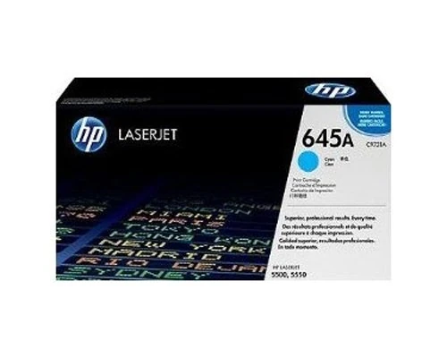 HP Color LaserJet 5550 DTN (C9731 A) Original Cyan Toner Cartridge for HP, approx. 12,000 pages
