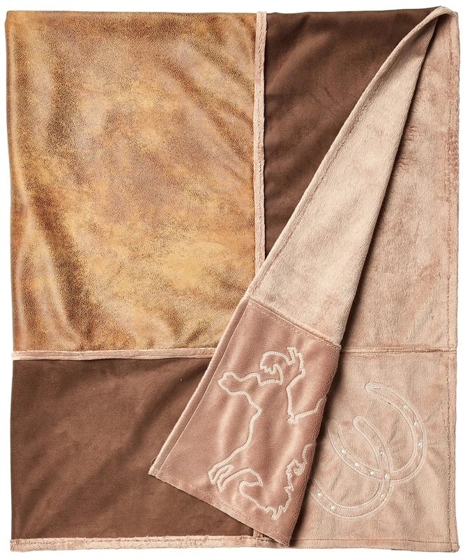 Carstens Western Grid Throw Blanket