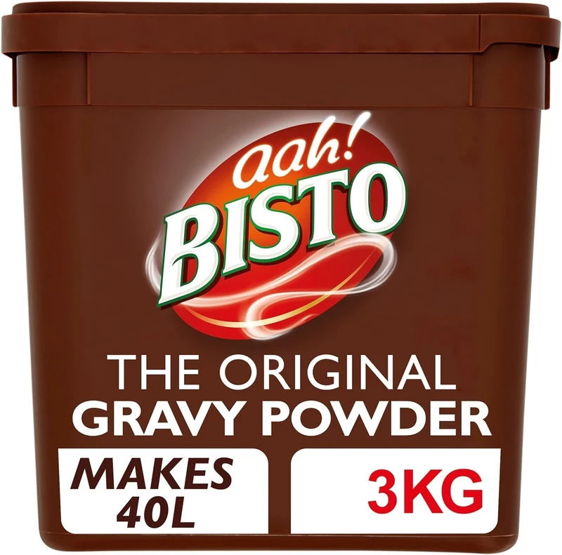 Bisto The Original Gravy Powder Just Add to Roasting Juices, 3 kg Tub (Pack of 1) - Packaging may vary
