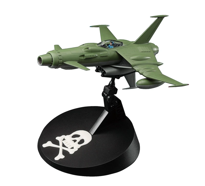 Hasegawa 1/72 CW01 Space Wolf B/W 190 Captain Herlock Plastic Model Kit - Image 1
