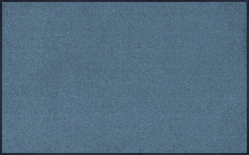 Door Mat Steel Blue 75x120 cm blue