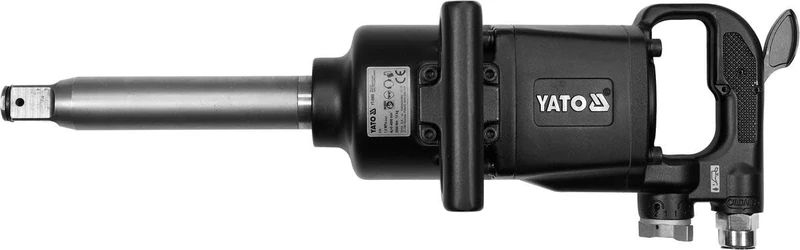 Yato YT-0960 Power Wrench Black – Impact Wrenches (Compressed Air, 16 kg, 2600 Nm, 560 L/min, 6.3 Bar, Ergonomic)