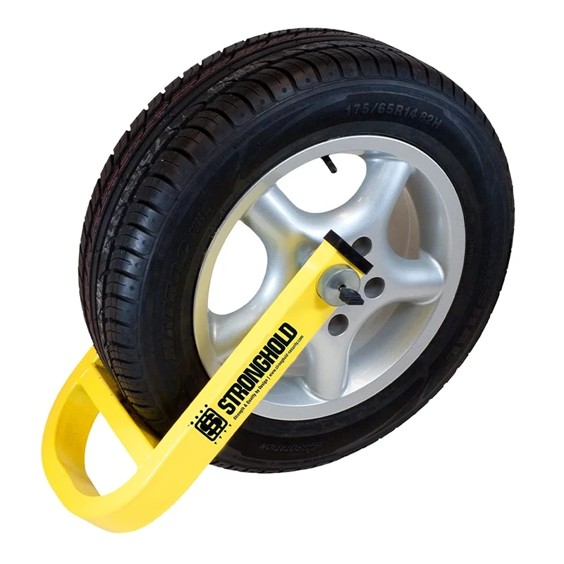 Stronghold 13"-15" Caravan Alloy Wheel Clamp Suitable for Tyre Size 165 mm to 205 mm Sold Secure Gold Standard