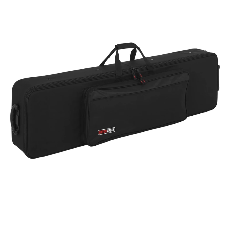 Gator Rigid EPS Foam Lightweight Case with Wheels for Slim 76 Note Keyboards
