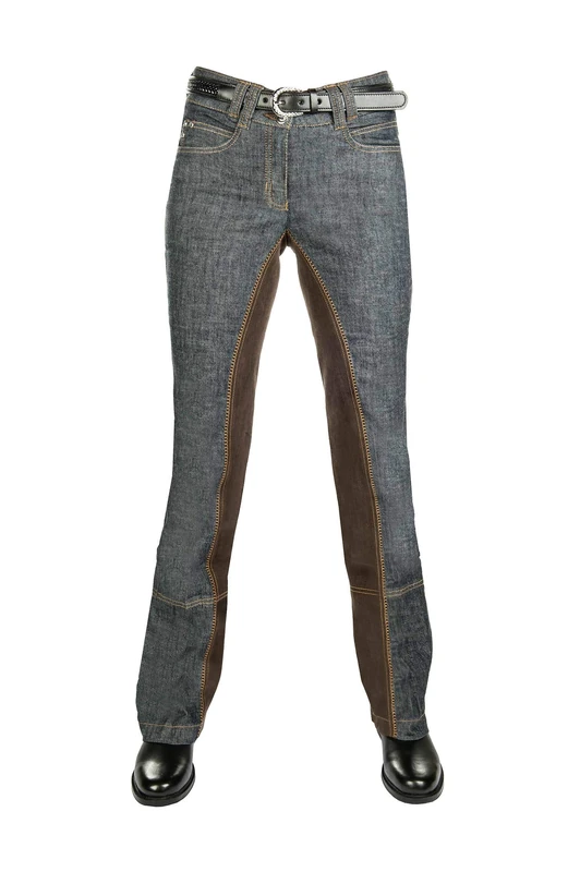 Hkm Pro Team Junior Miss Blink Breathable Elastic Horse Rider Jodhpur Breeches