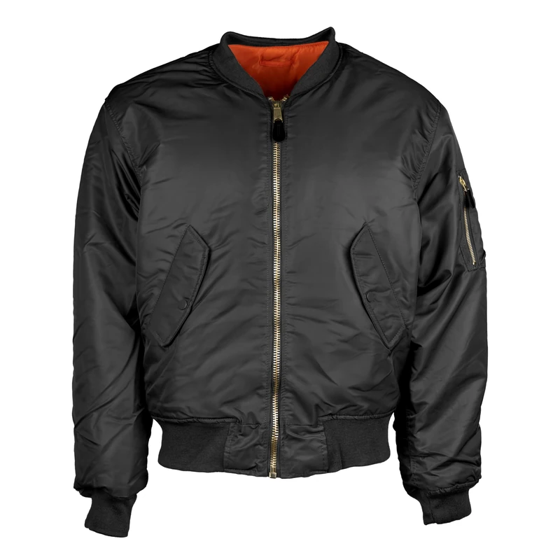 Mil-Tec Us Teesar® Ma1® Flight Jacket Black 903