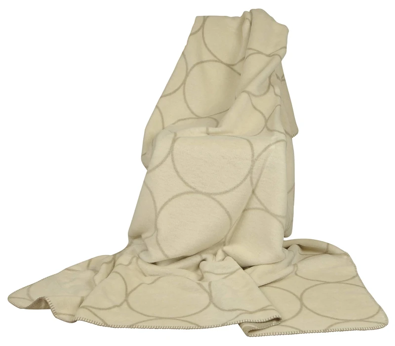 David Fussenegger 21416050 Bamboo Blanket Circles 150 x 200 cm