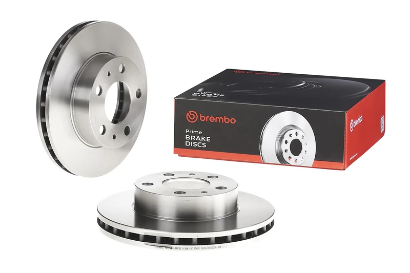 Brembo 09.A458.10 Front Brake Disc - Single Piece