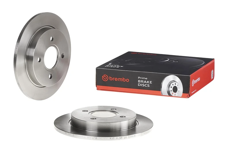 Brembo 08.4931.24 Rear Brake Disc - Set of 2