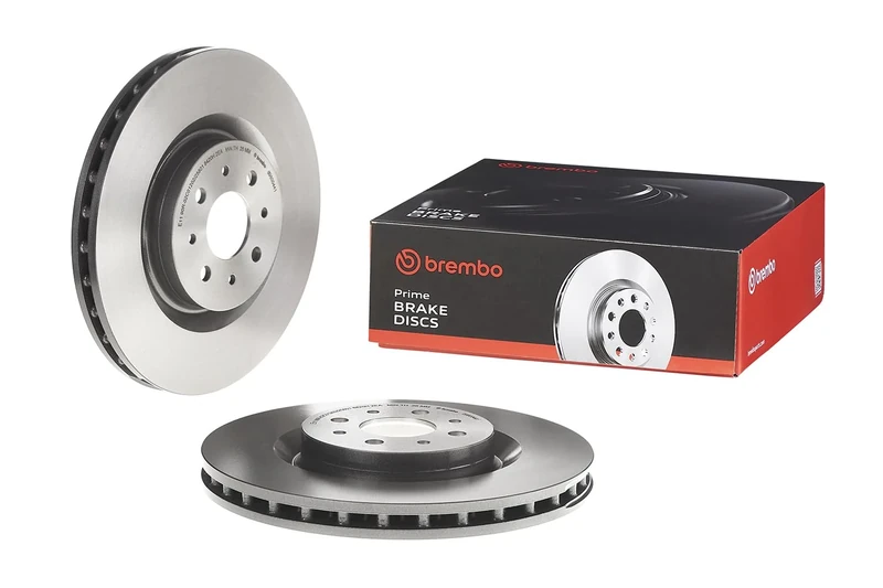 Brembo 09.8004.41 Front UV Coated Brake Disc - Set of 2